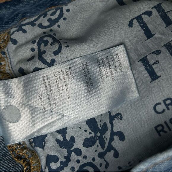 Free People Curvy Siren Low Rise Straight Leg Jeans women’s size 26 - Picture 13 of 13